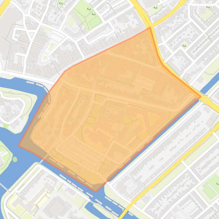 Kaart van de buurt Bagijneweide.