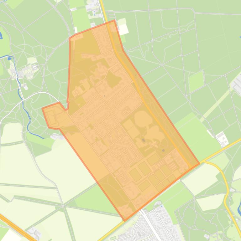 Kaart van de buurt Bakenberg.