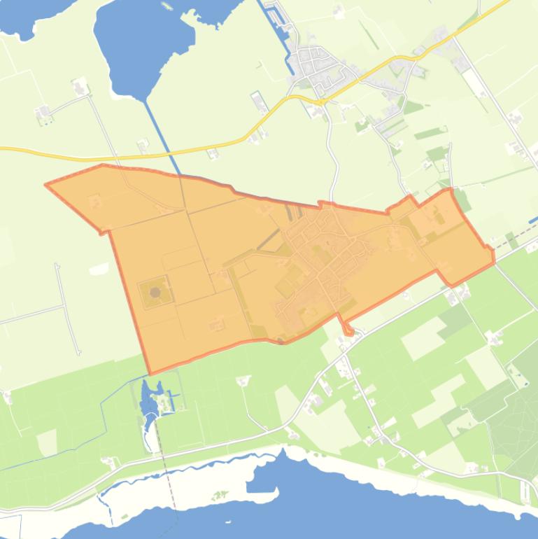 Kaart van de buurt Bakhuizen.