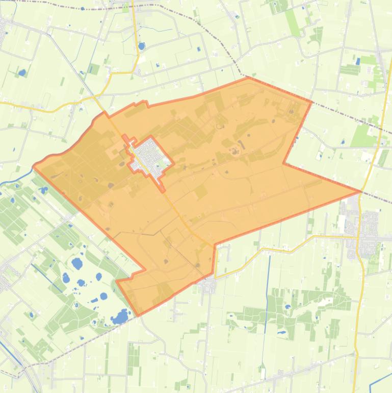 Kaart van de buurt Bakkeveen-Buitengebied.