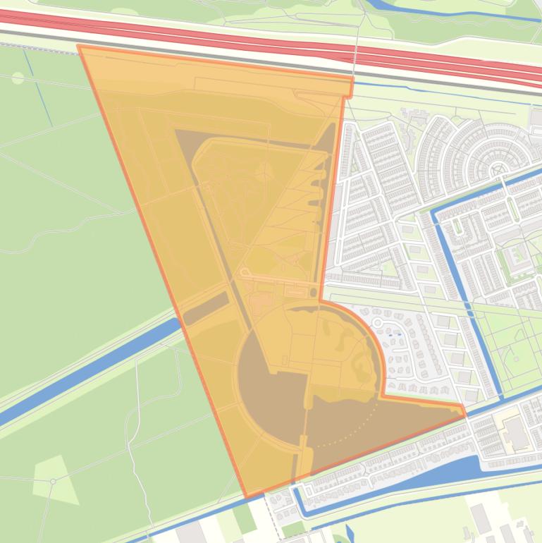 Kaart van de buurt Balijbos.