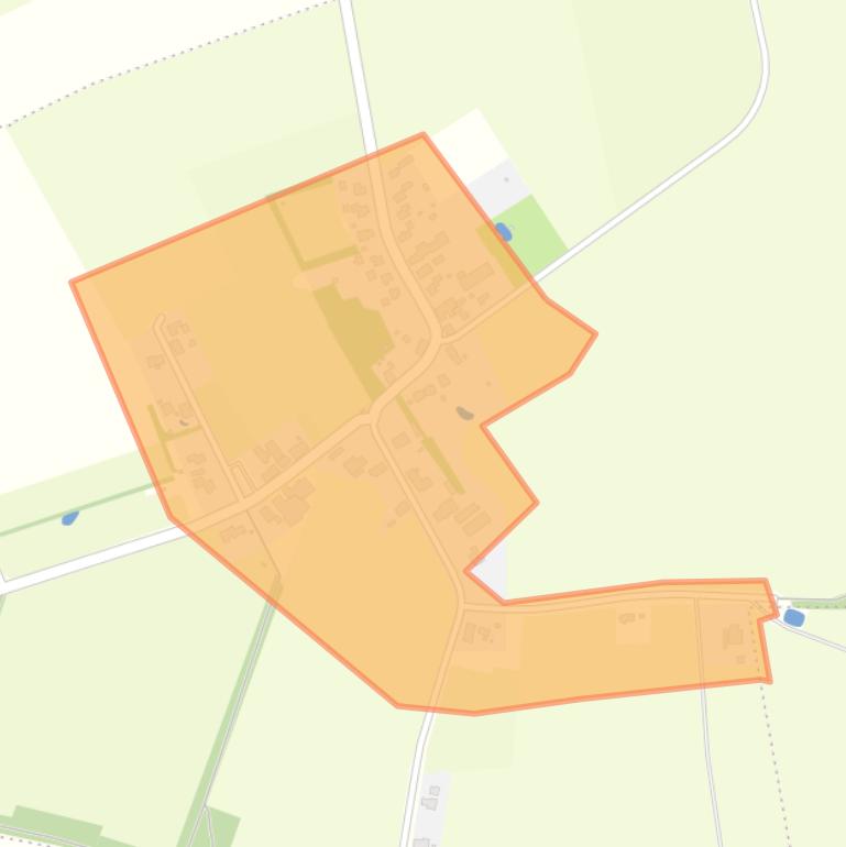 Kaart van de buurt Balinge.