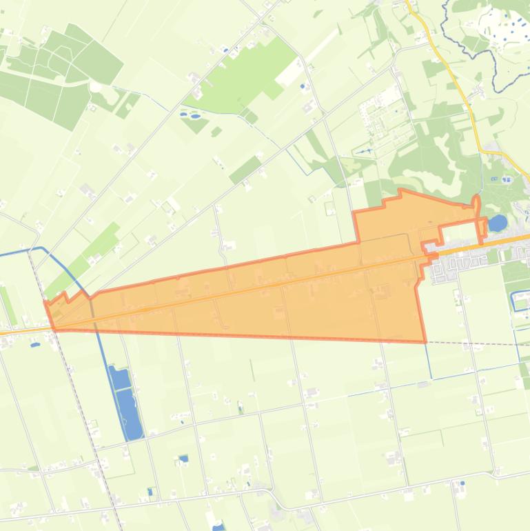 Kaart van de buurt Balkbrug-Benedenvaart.