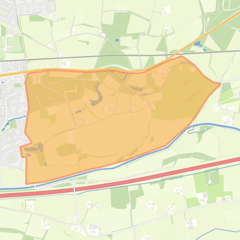 Kaart van de buurt Bannink.