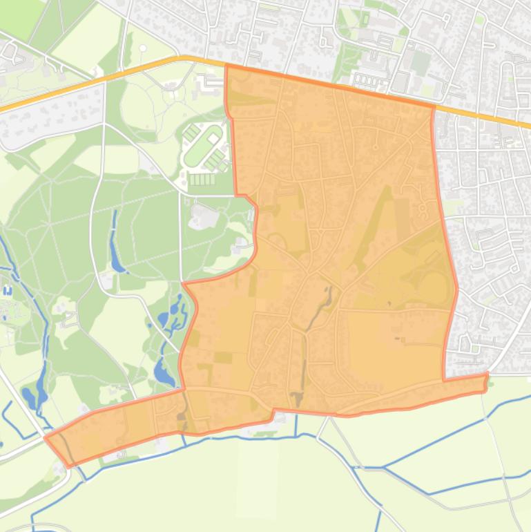 Kaart van de buurt Bato’s Wijk.