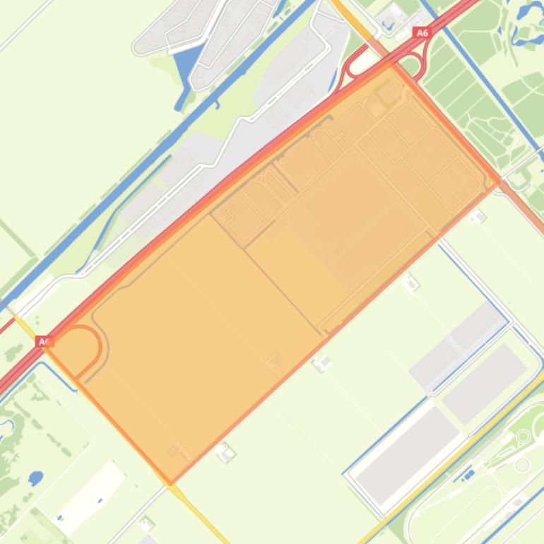 Kaart van de buurt Bedrijvenpark Larserpoort.