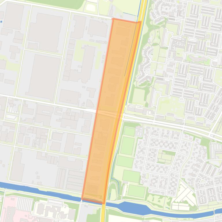 Kaart van de buurt Bedrijventerrein Kraaiven PDV.