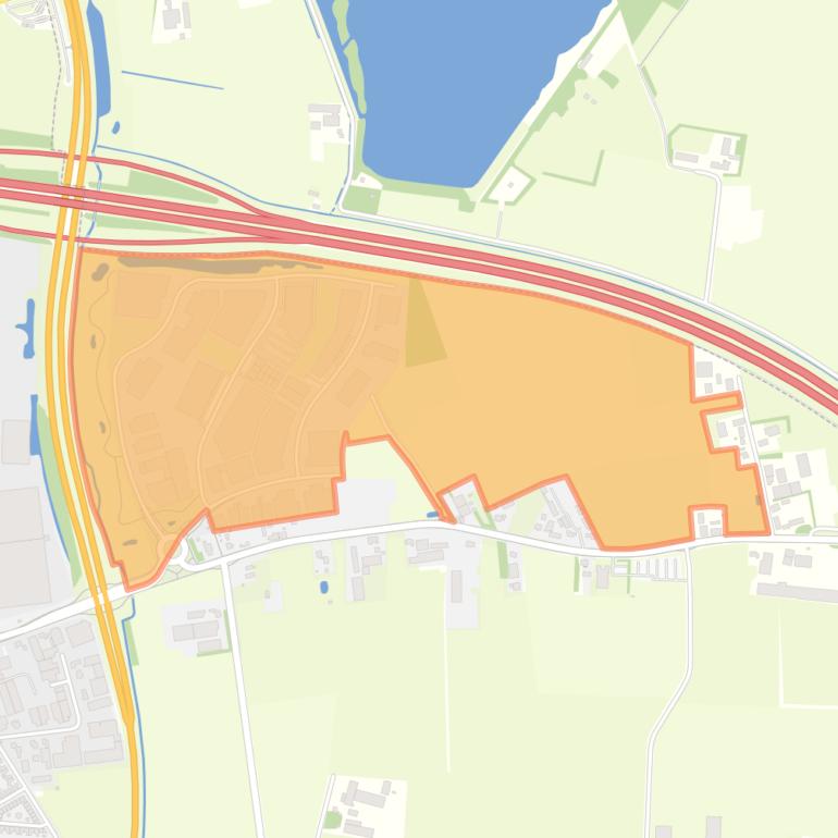 Kaart van de buurt Bedrijventerrein Midden-Brabant Poort.