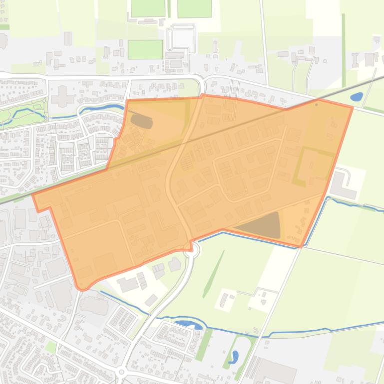 Kaart van de buurt Bedrijventerrein Mies.