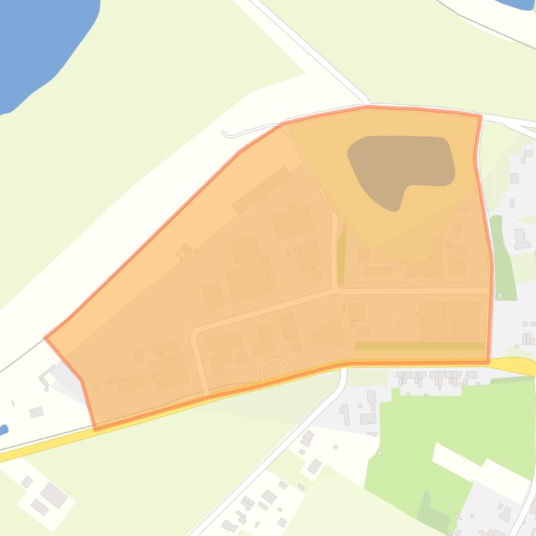 Kaart van de buurt Bedrijventerrein Molenveld.