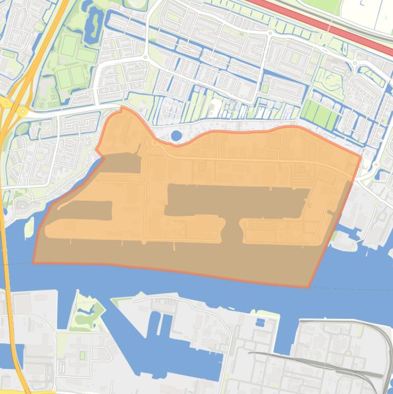 Kaart van de buurt Bedrijventerrein Oosteind en Ketel.