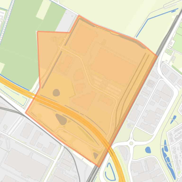 Kaart van de buurt Bedrijventerrein Schepersven.