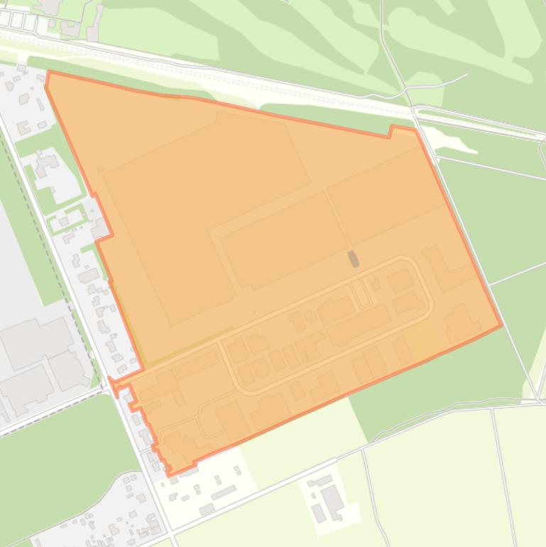 Kaart van de buurt Bedrijventerrein Stationsweg.