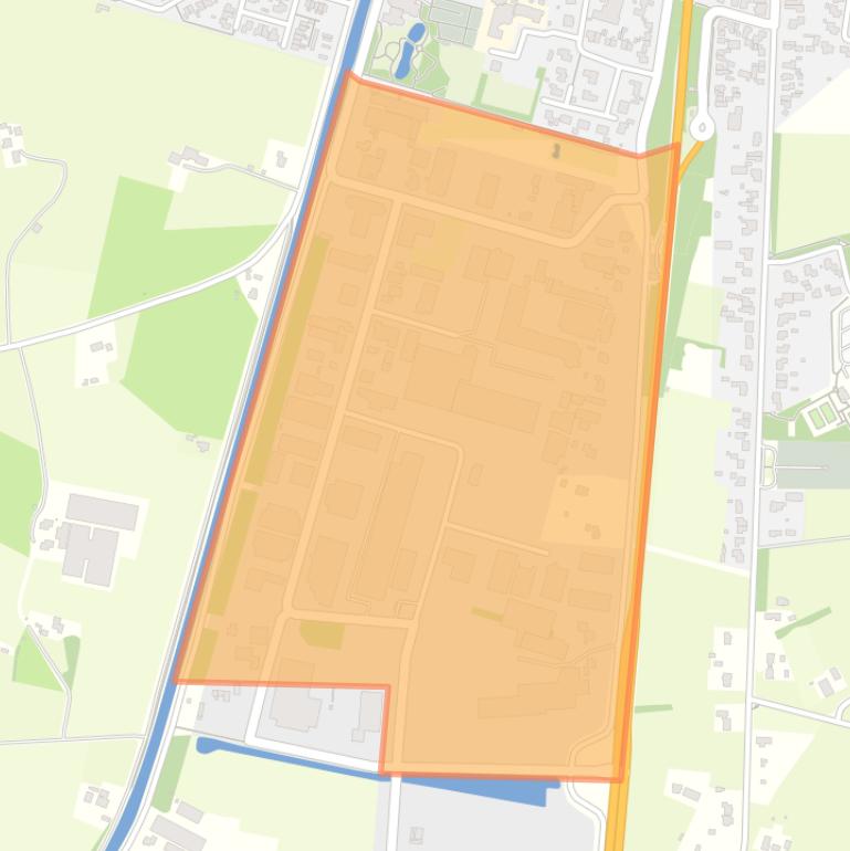 Kaart van de buurt Bedrijventerrein ’t Febriek.