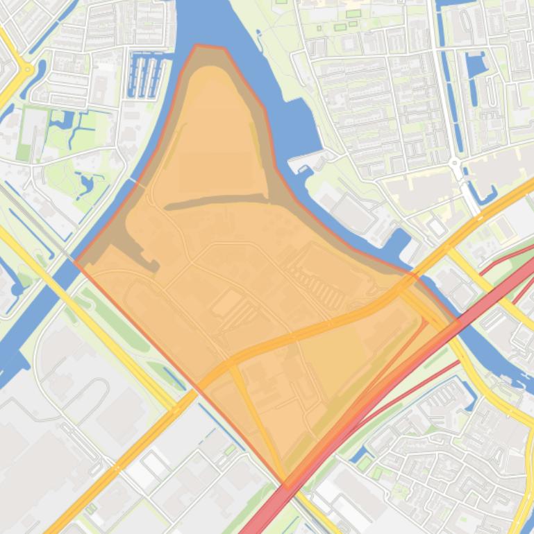 Kaart van de buurt Bedrijventerrein Voorst-A.