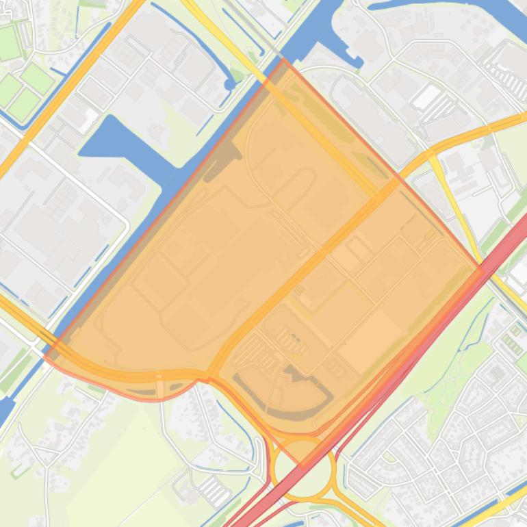 Kaart van de buurt Bedrijventerrein Voorst-B.