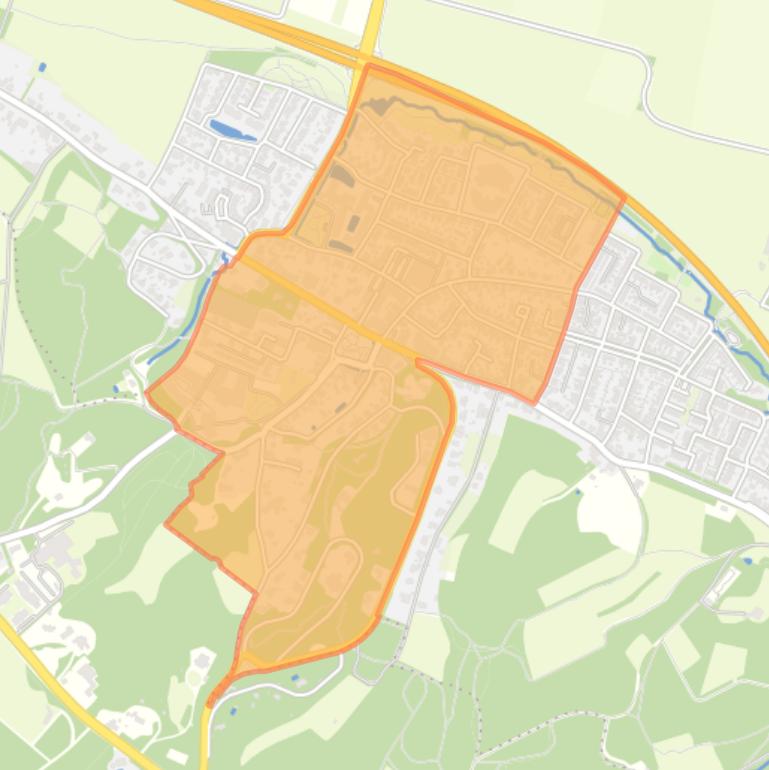 Kaart van de buurt Beek-Midden.