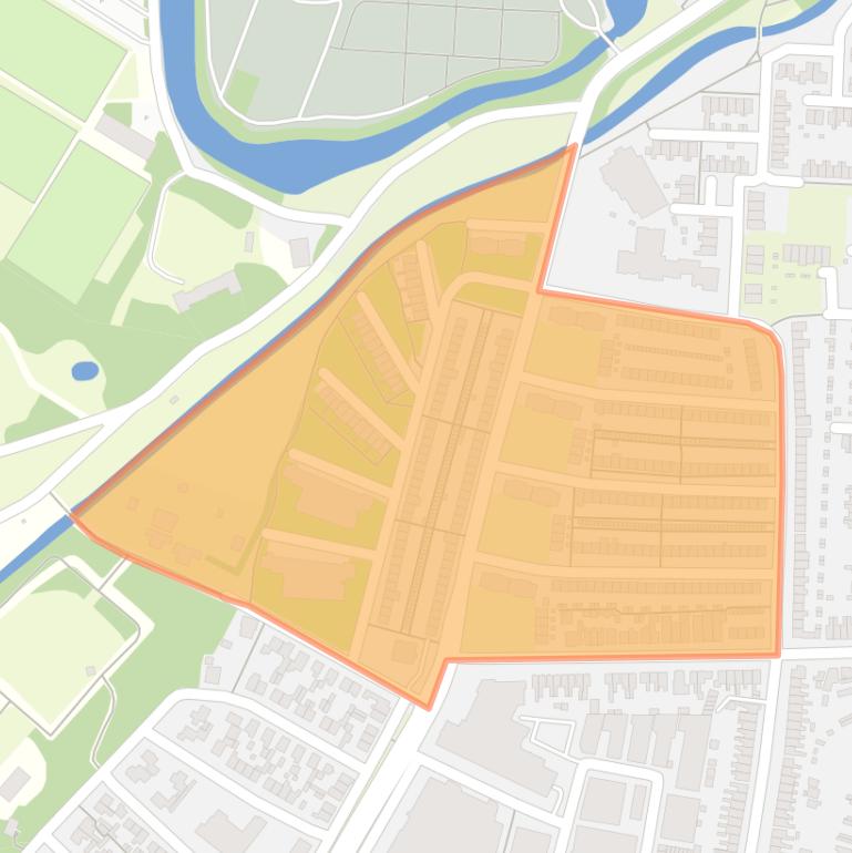 Kaart van de buurt Beeklust.