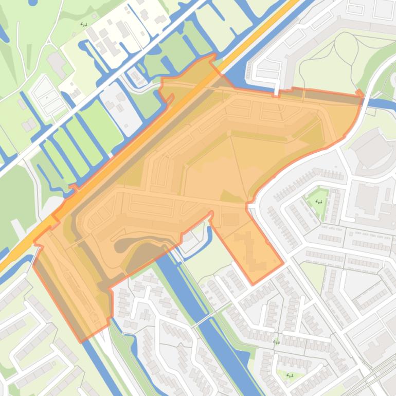 Kaart van de buurt Beemster/Purmerhoek.