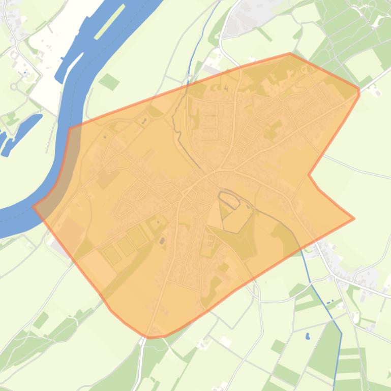 Kaart van de buurt Beesel.