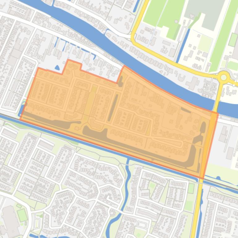 Kaart van de buurt Beijenveld.