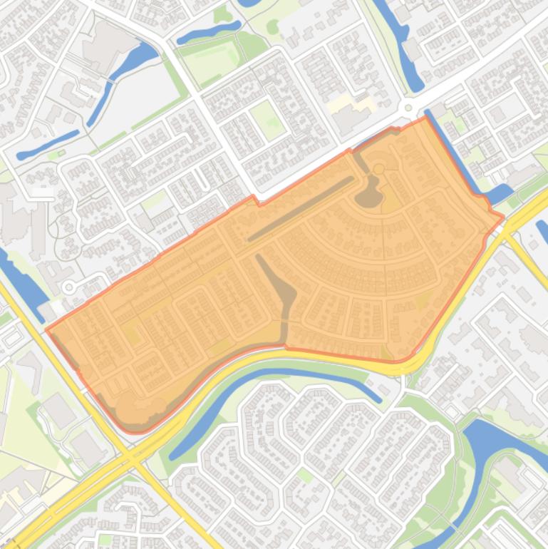 Kaart van de buurt Beijerlust.