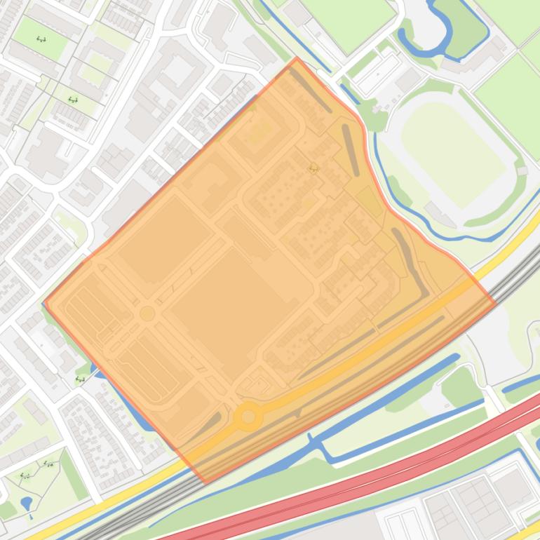 Kaart van de buurt Beijnes.