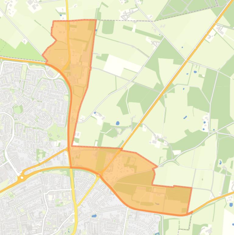 Kaart van de buurt Bekspring.