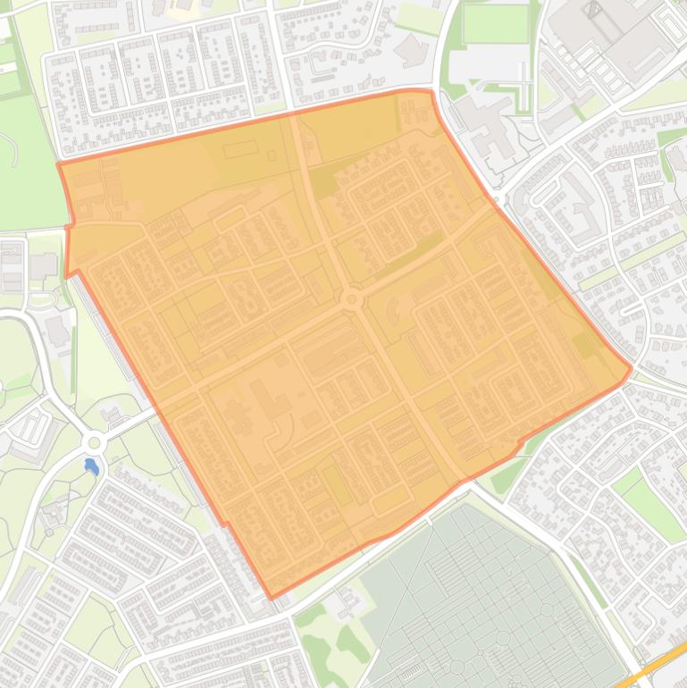 Kaart van de buurt Belfort.