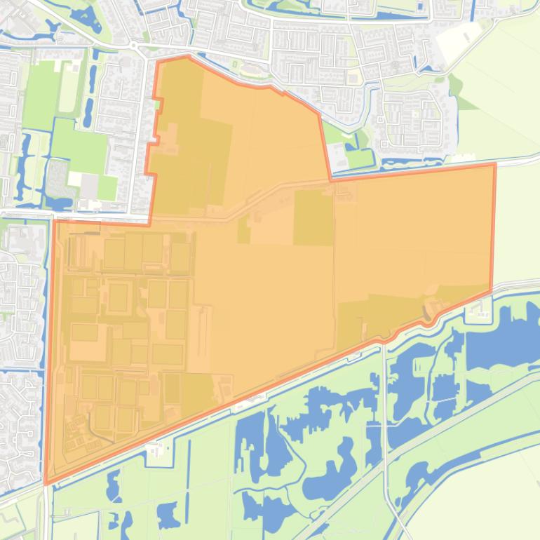 Kaart van de buurt Belthure Park.