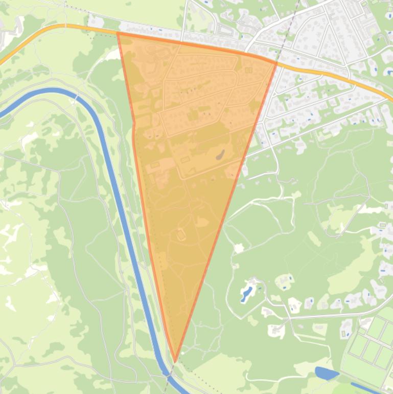 Kaart van de buurt Bentveld Zuid.