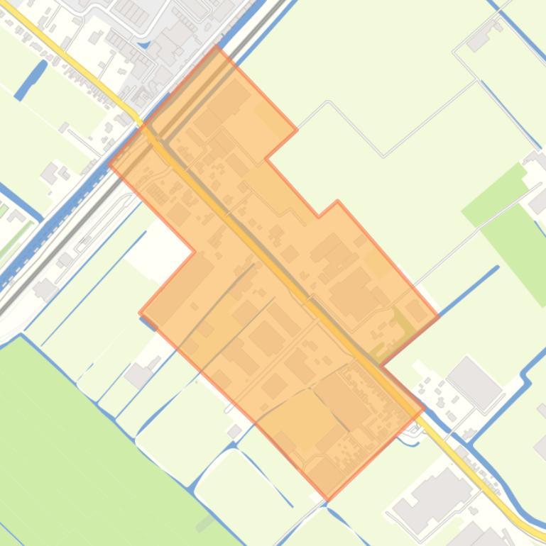 Kaart van de buurt Berg en Dal.