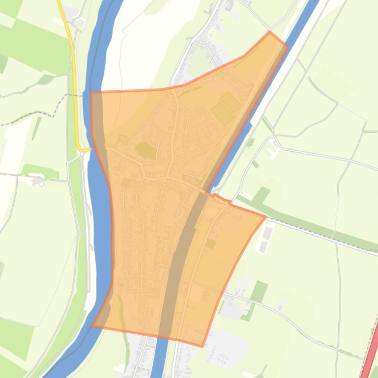 Kaart van de buurt Berg.