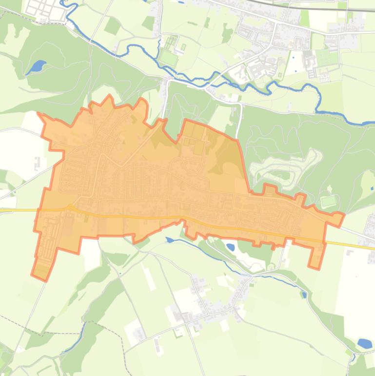 Kaart van de buurt Berg.