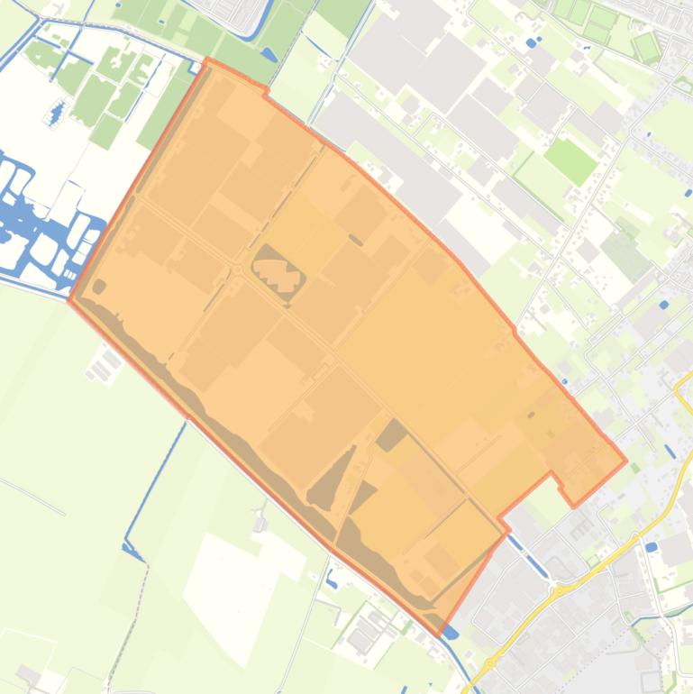 Kaart van de buurt Bergerden.