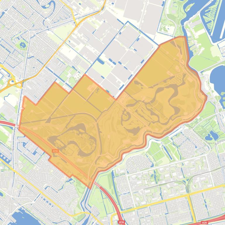 Kaart van de buurt Bergse Nos.