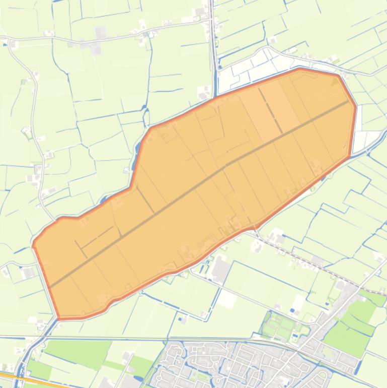 Kaart van de buurt Berkmeerdijk.