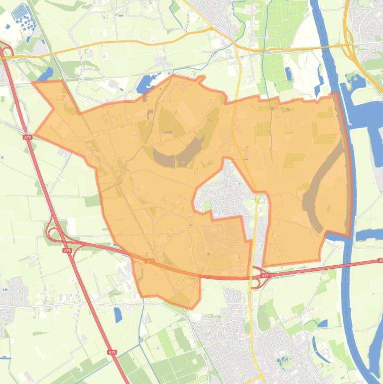 Kaart van de buurt Beugen buitengebied.