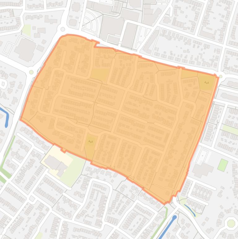 Kaart van de buurt Beuningen-Duivenkamp.