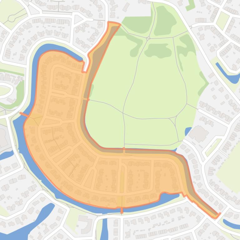 Kaart van de buurt Beuningen-Heuve-2.