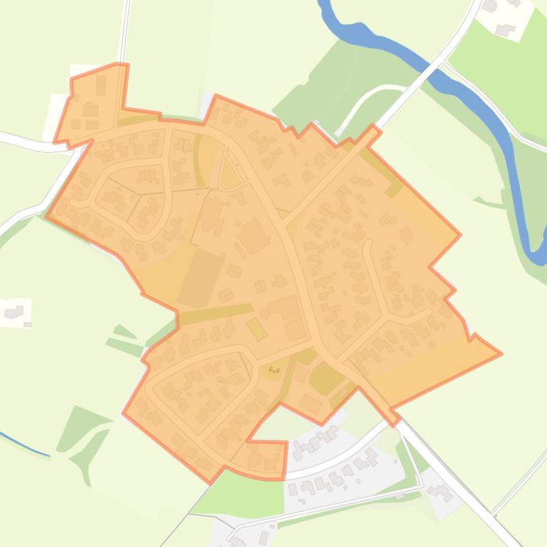 Kaart van de buurt Beuningen kern.