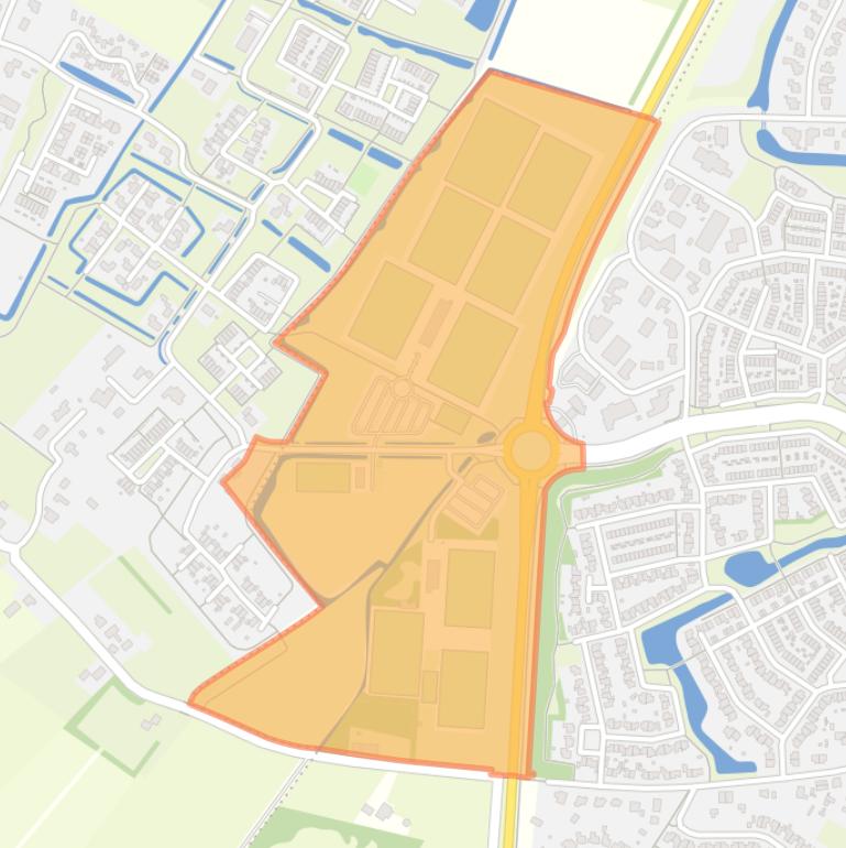 Kaart van de buurt Beuningen-Sportpark De Ooigraaf.