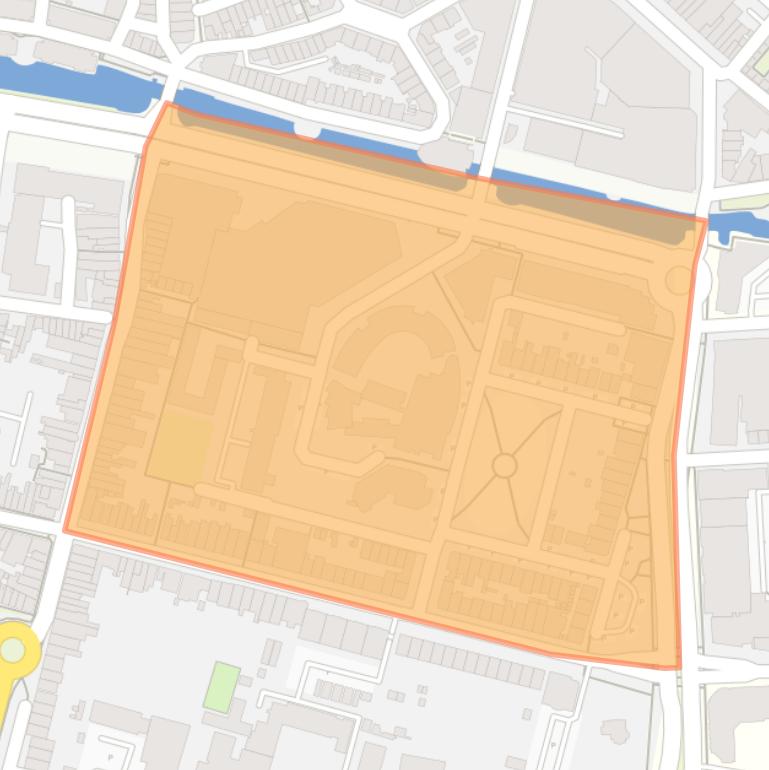 Kaart van de buurt Beverwijcksplein en omgeving.