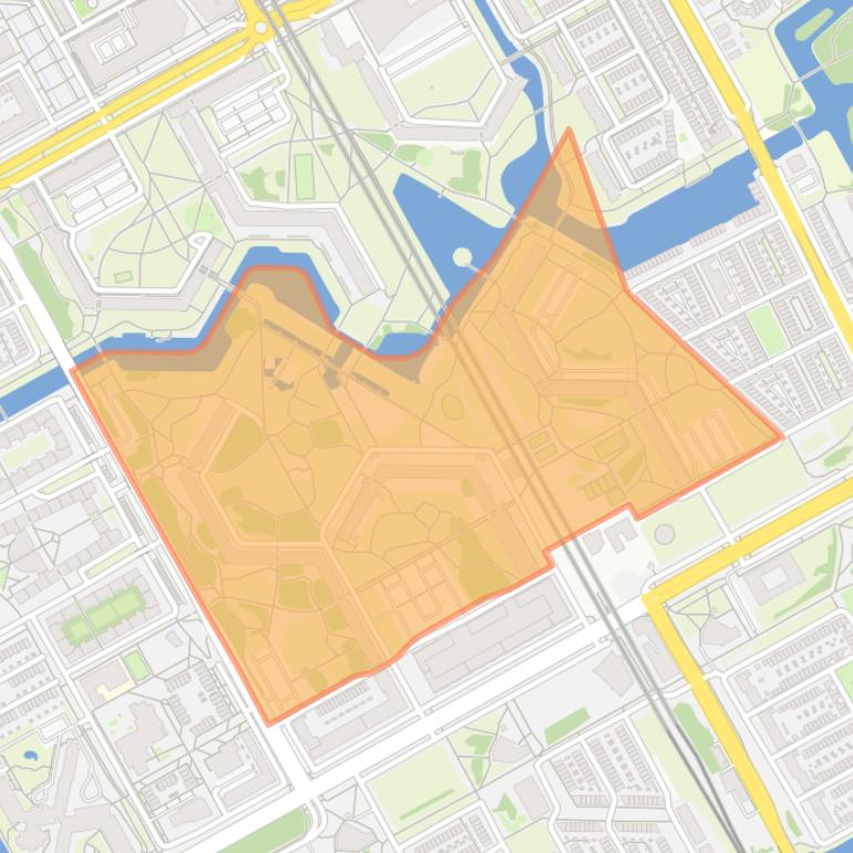 Kaart van de buurt Bijlmermuseum-Zuid.