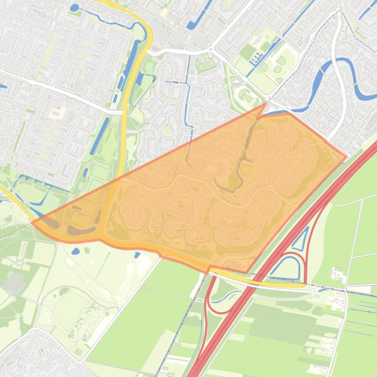 Kaart van de buurt Bijvanck.