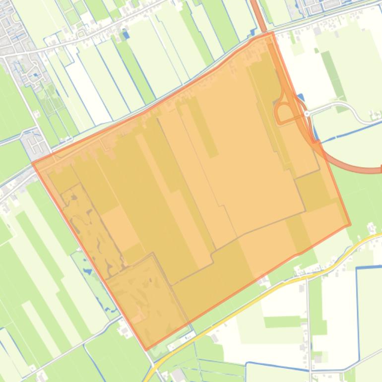 Kaart van de buurt Binnenwijzend.