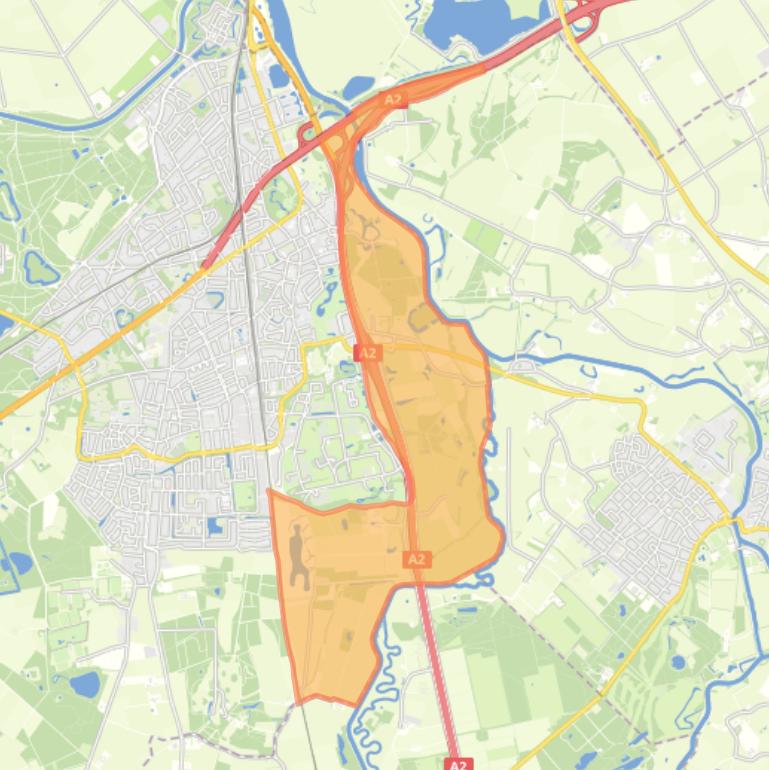 Kaart van de buurt Bleijendijk.