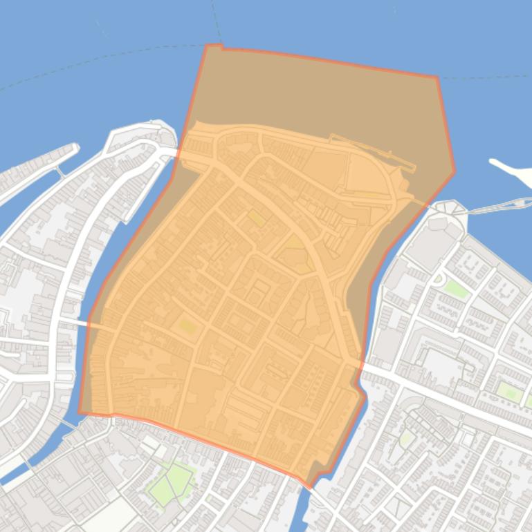 Kaart van de buurt Bleijenhoek.