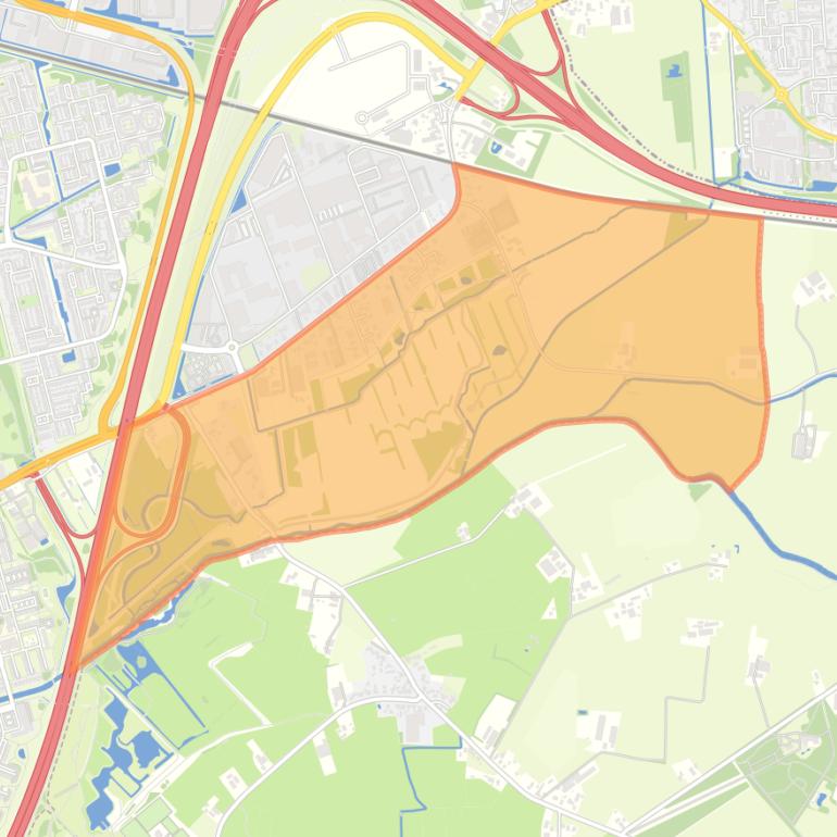 Kaart van de buurt Bloeidaal.