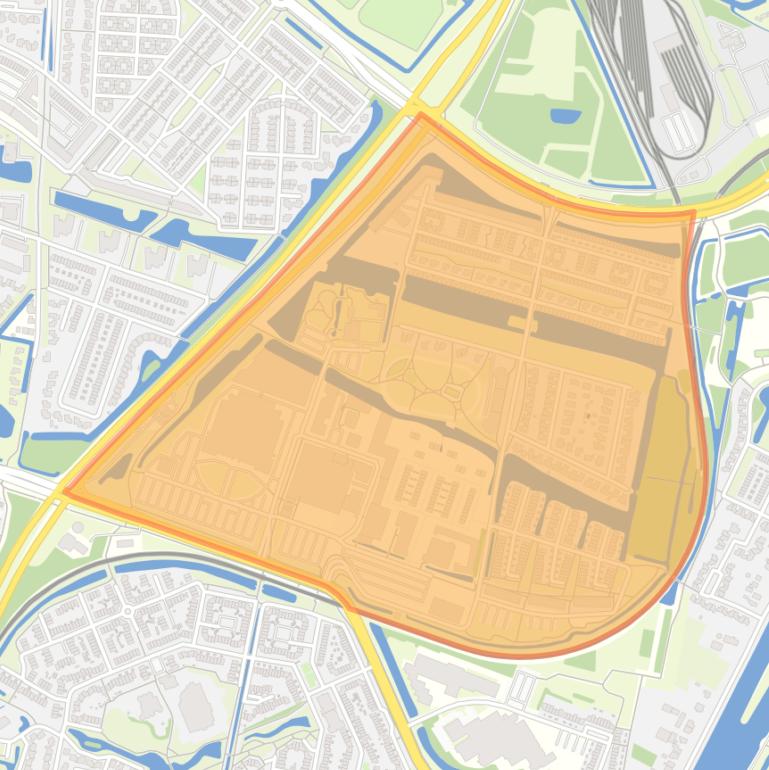 Kaart van de buurt Blokhoeve.